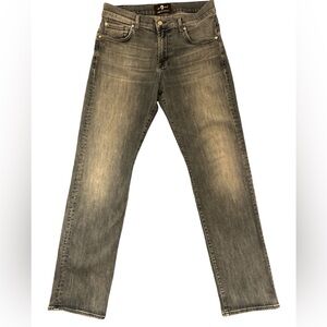 Seven For all Mankind Jeans Dark Distressed Size 33